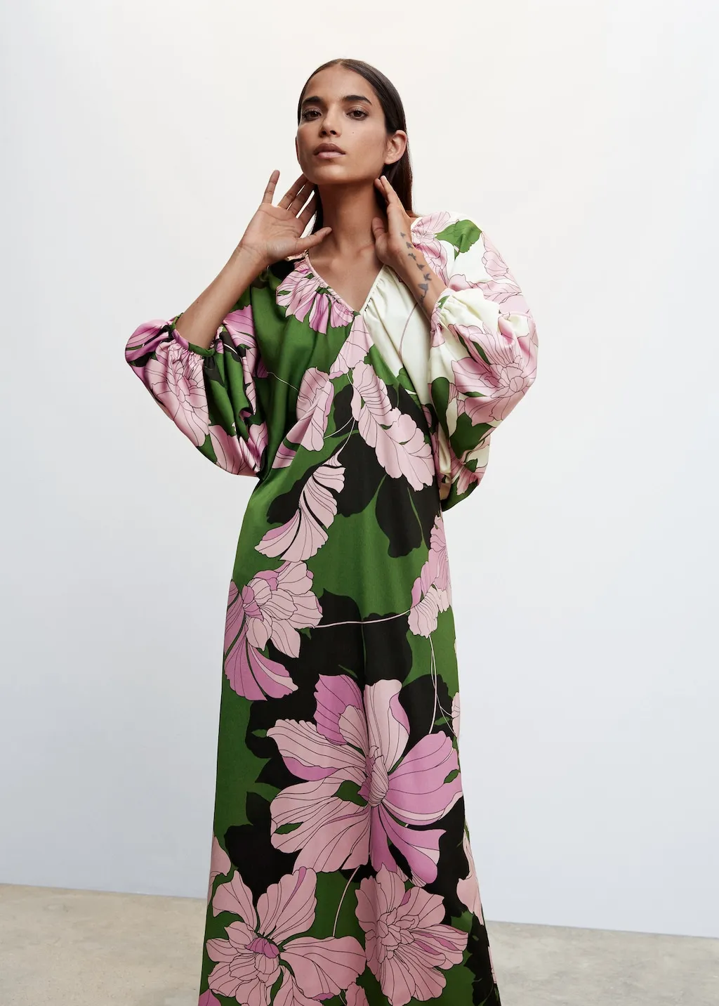 Vestito stampa floreale