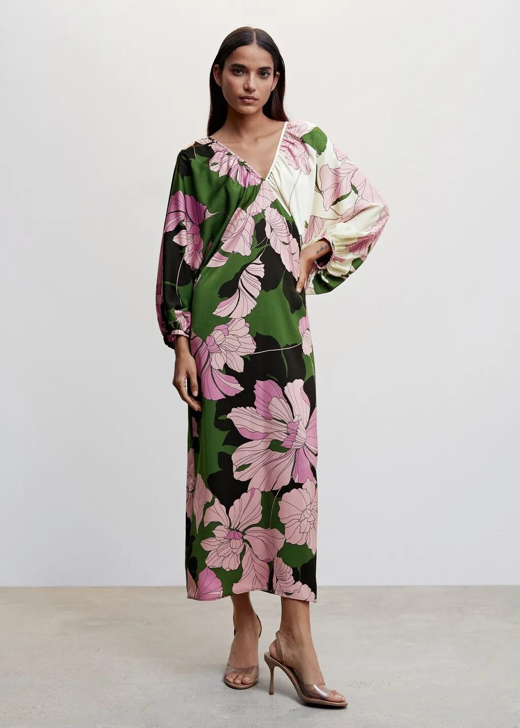 Vestito stampa floreale